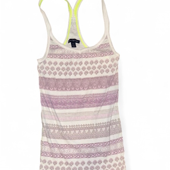American Eagle Outfitters Tops - Vintage American Eagle Outfitters Printed Racerback Tank Top